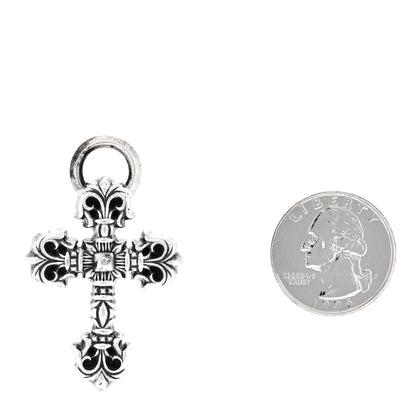 Chrome Hearts Sterling Silver Filigree Cross Pendant 2 of 4