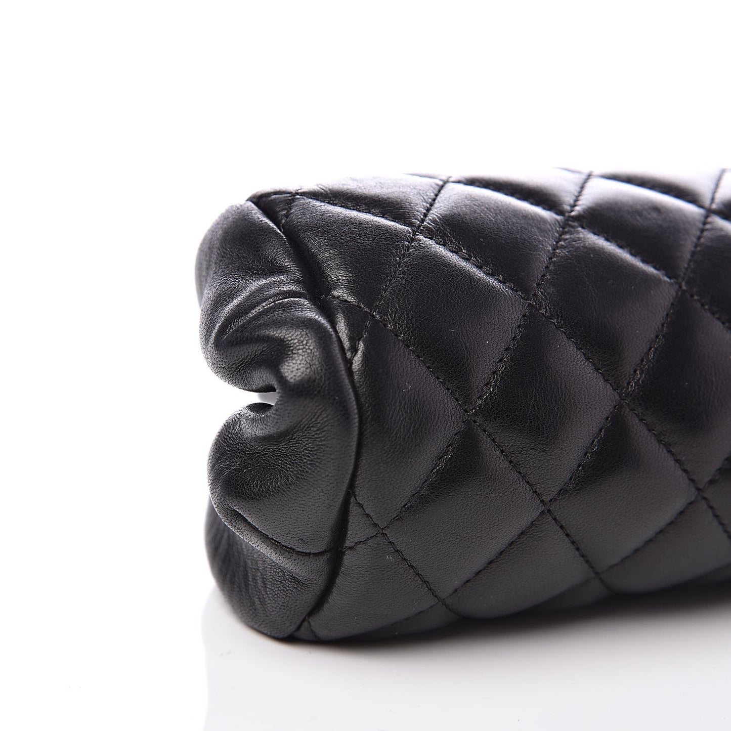Lambskin Quilted Timeless Clutch Black