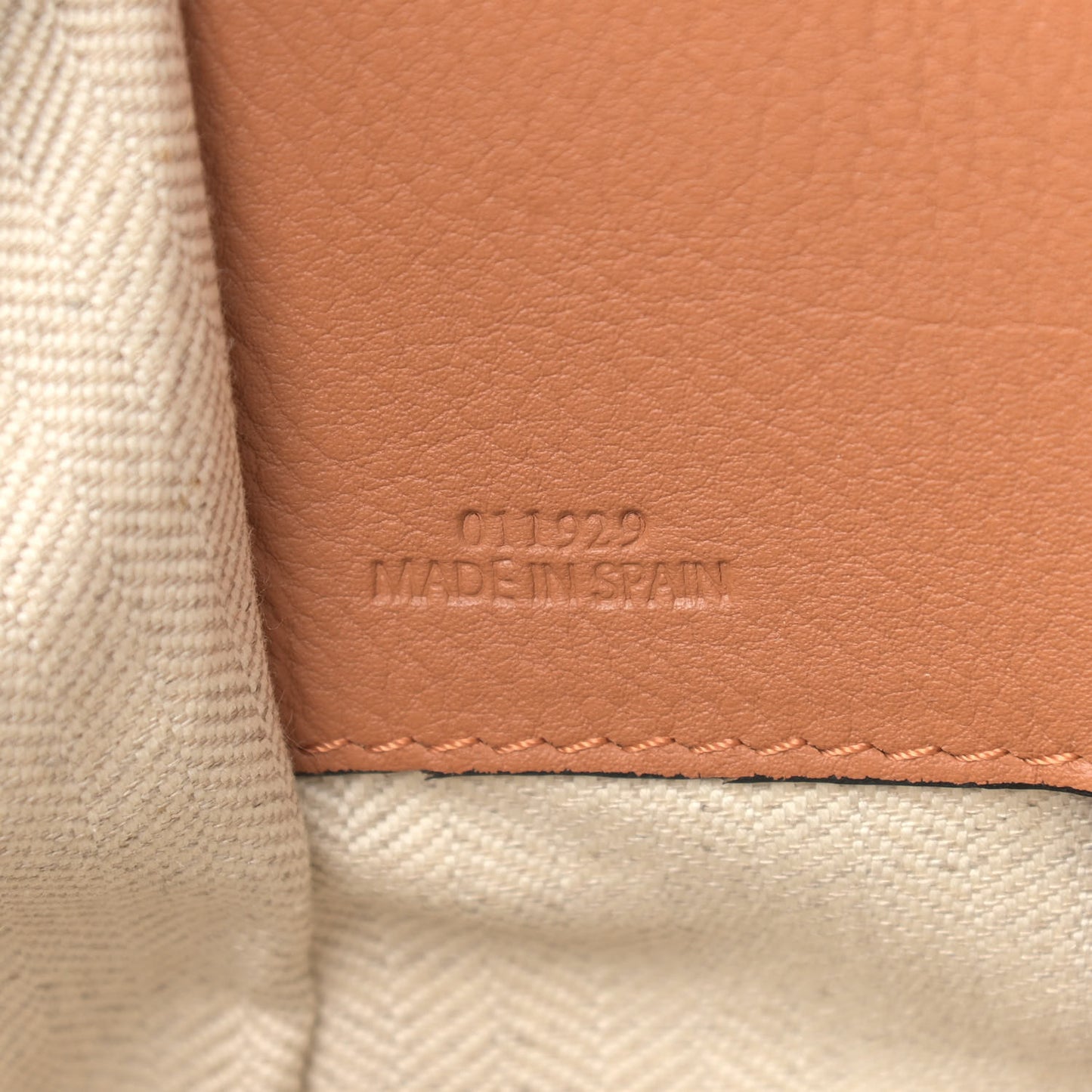 Calfskin Marine Stripe Small Hammock Shoulder Bag Tan