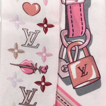 Louis Vuitton Silk Monogram A la Folie BB Bandeau Light Pink 2 of 3