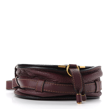 Chloe Calfskin Mini Marcie Round Crossbody Bag Wild Purple 3 of 8