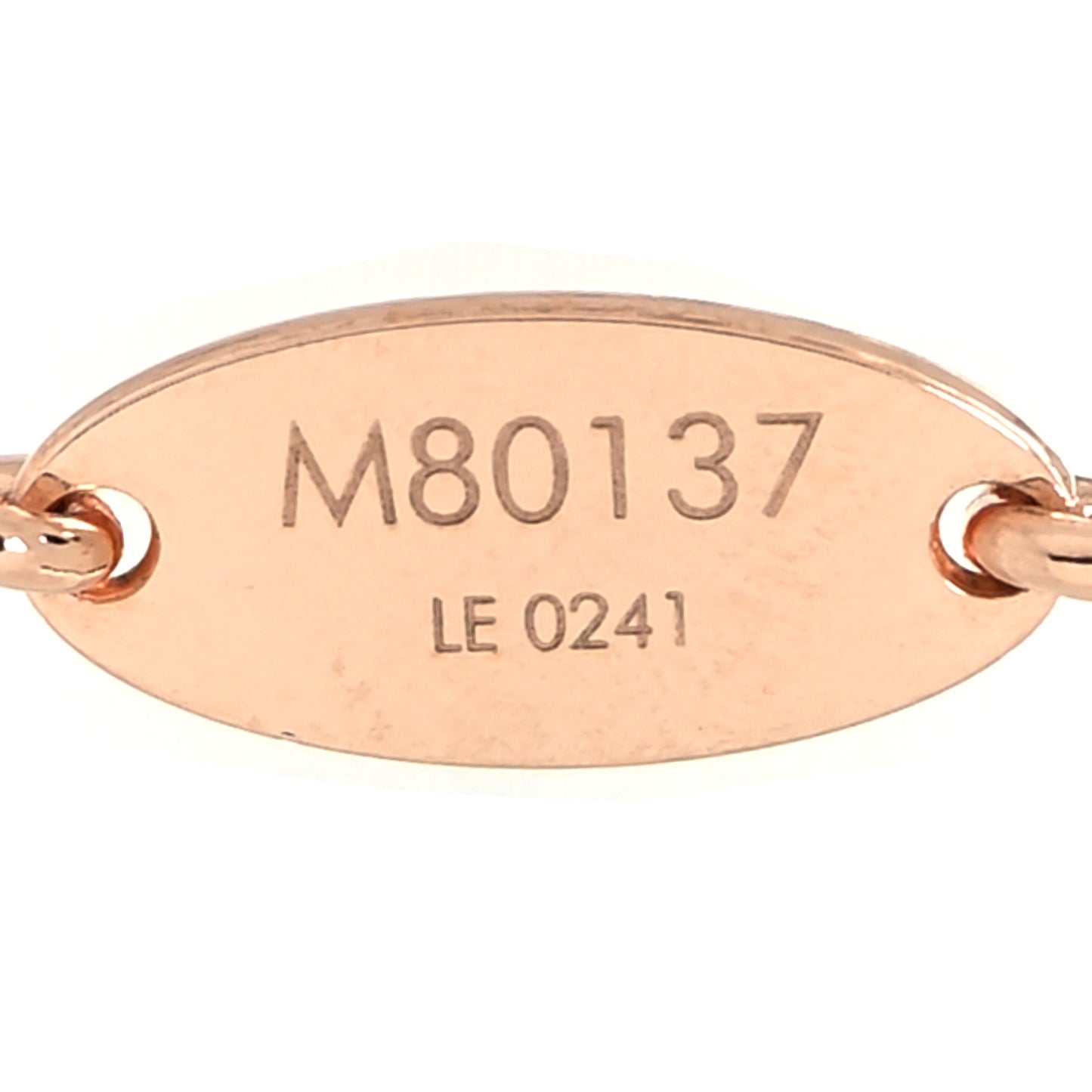 Essential V Necklace Rose Gold