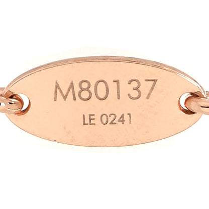 Louis Vuitton Essential V Necklace Rose Gold 4 of 4