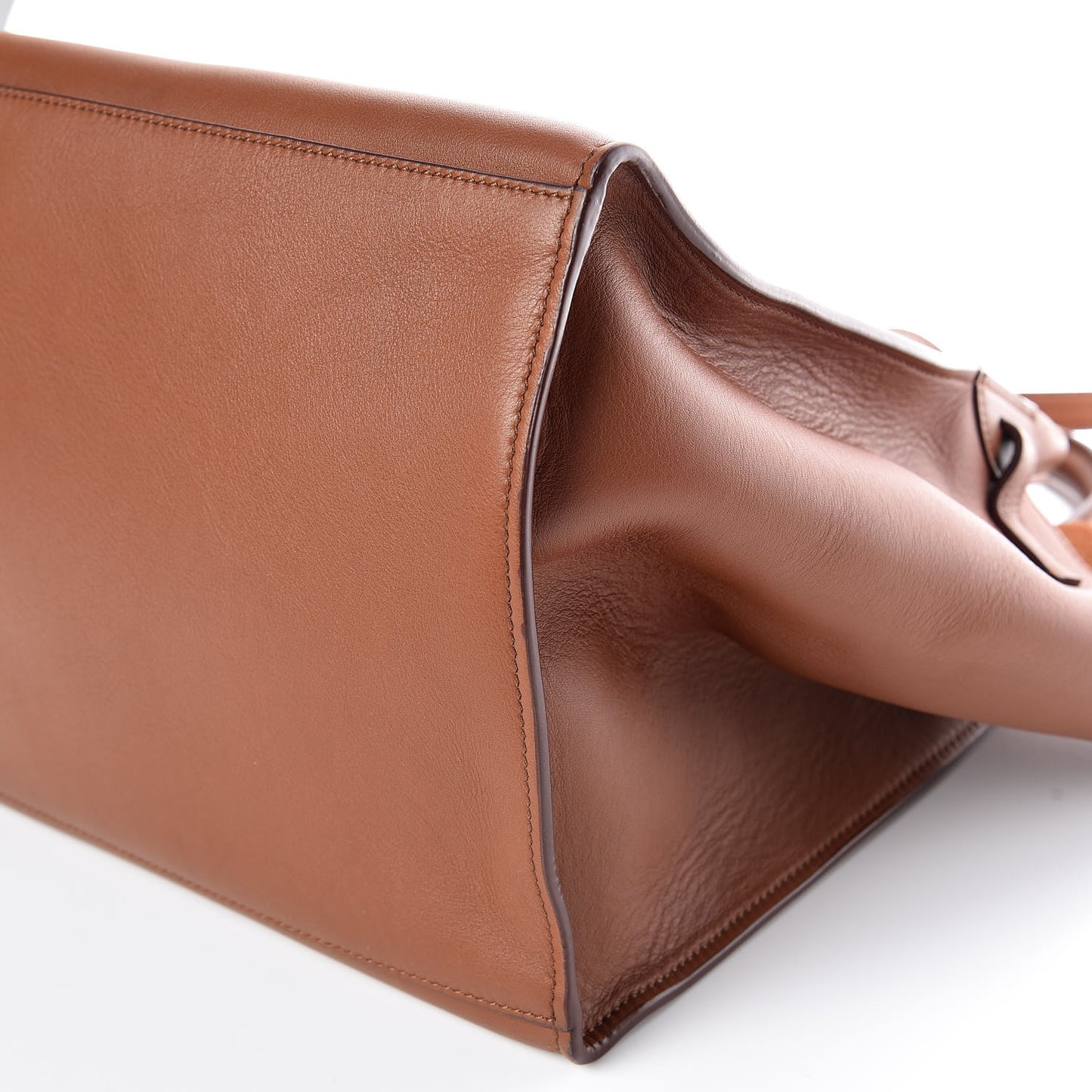 Smooth Calfskin Small Big Bag Tan