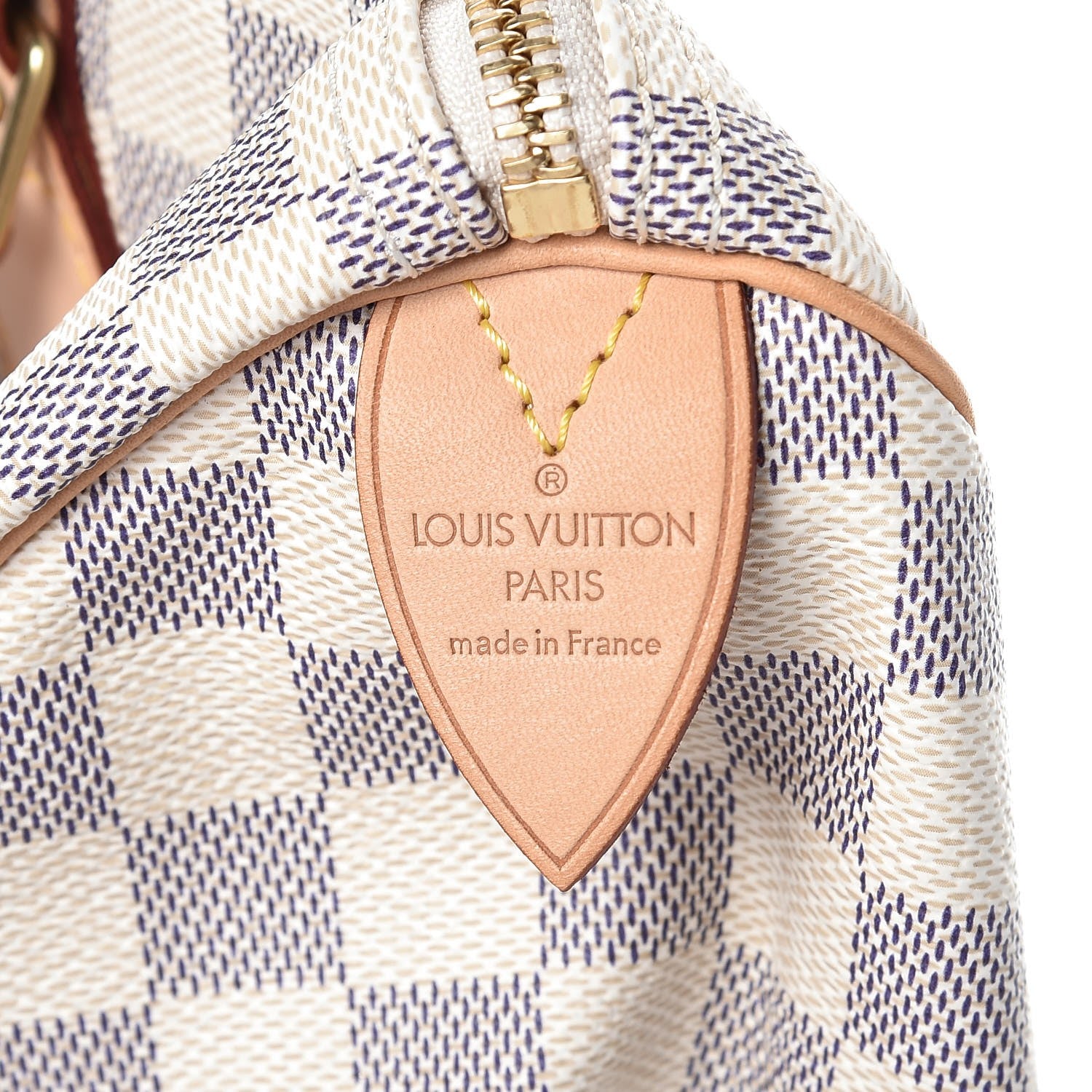 Louis Vuitton Damier Azur Speedy 30 6 of 9