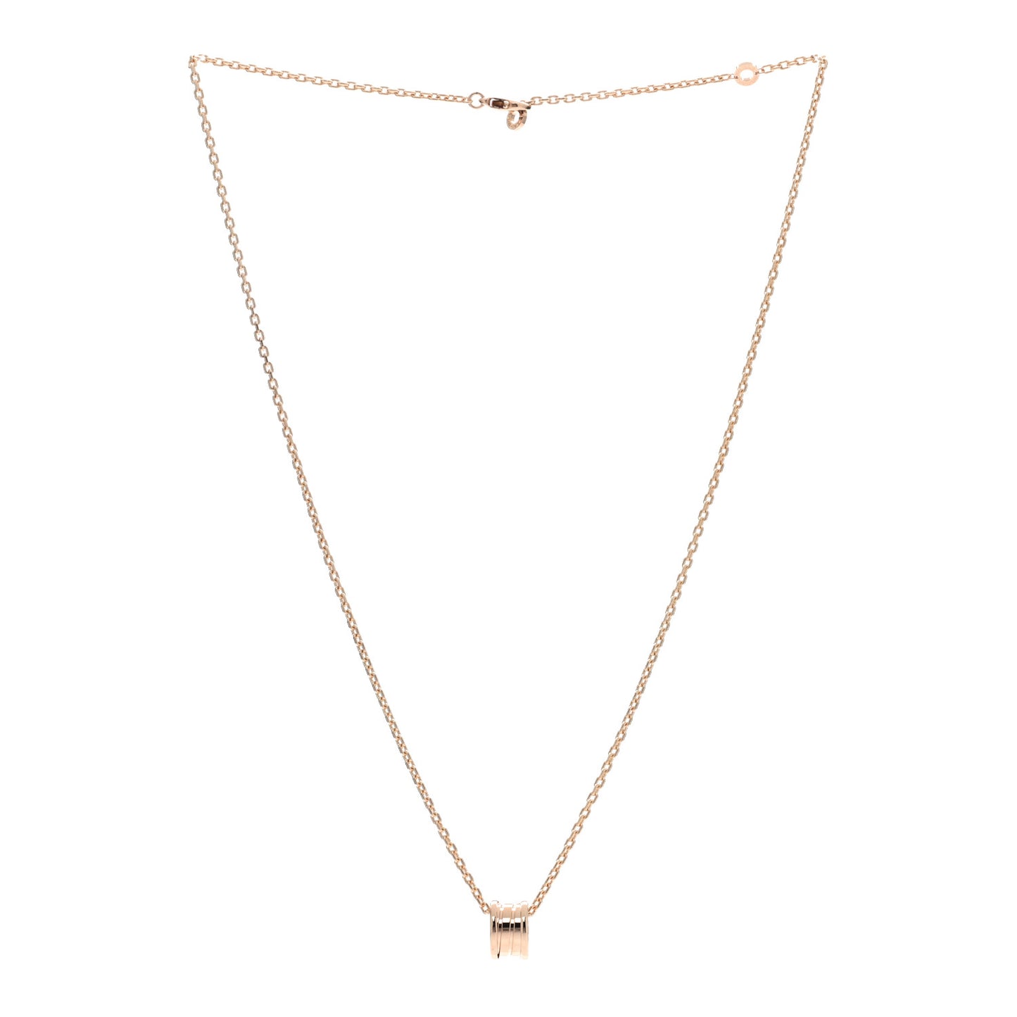 18K Rose Gold B.Zero1 Pendant Necklace