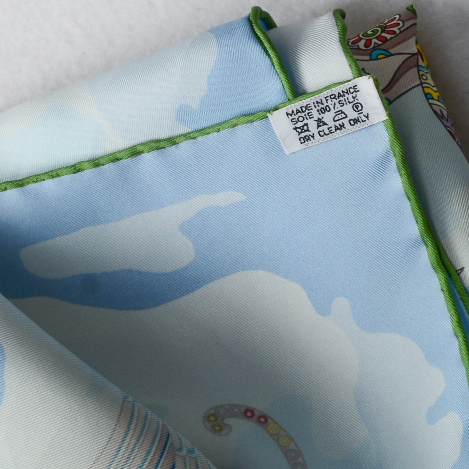 Hermes Silk Nuees Imaginaires Scarf 90 6 of 6