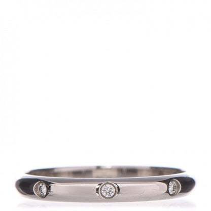 Cartier Platinum Diamond 2.6mm 1895 Wedding Band Ring 54, 6.75 1 of 5