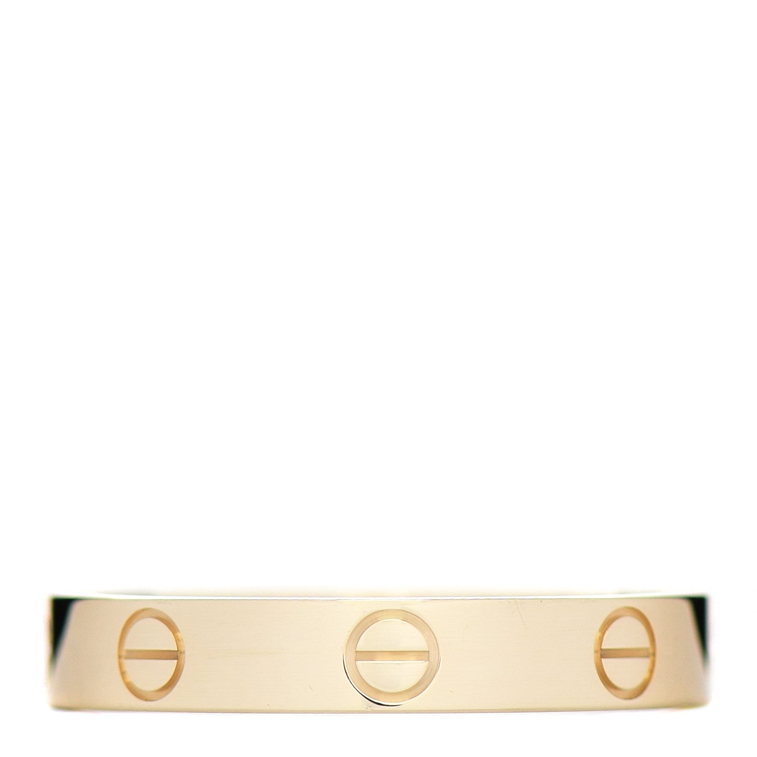 Cartier 18K Yellow Gold 3.5mm LOVE Wedding Band Ring 59 8.75 1 of 5