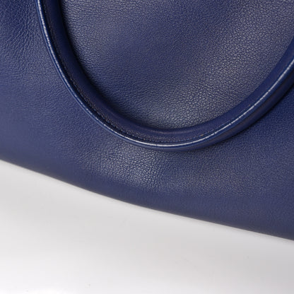 Saint Laurent Calfskin Medium Classic Y Cabas Navy 18 of 24