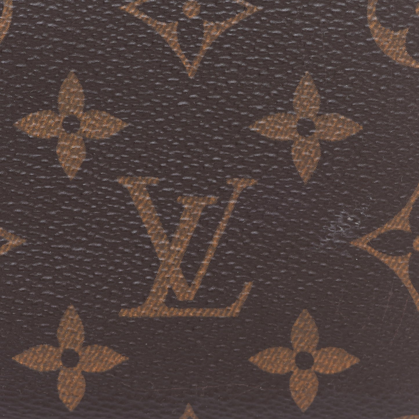 Monogram Clemence Wallet Rose Ballerine