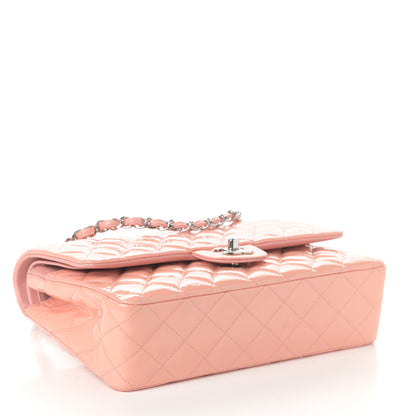 Chanel Patent Quilted Medium Double Flap Light Pink 4 of 9