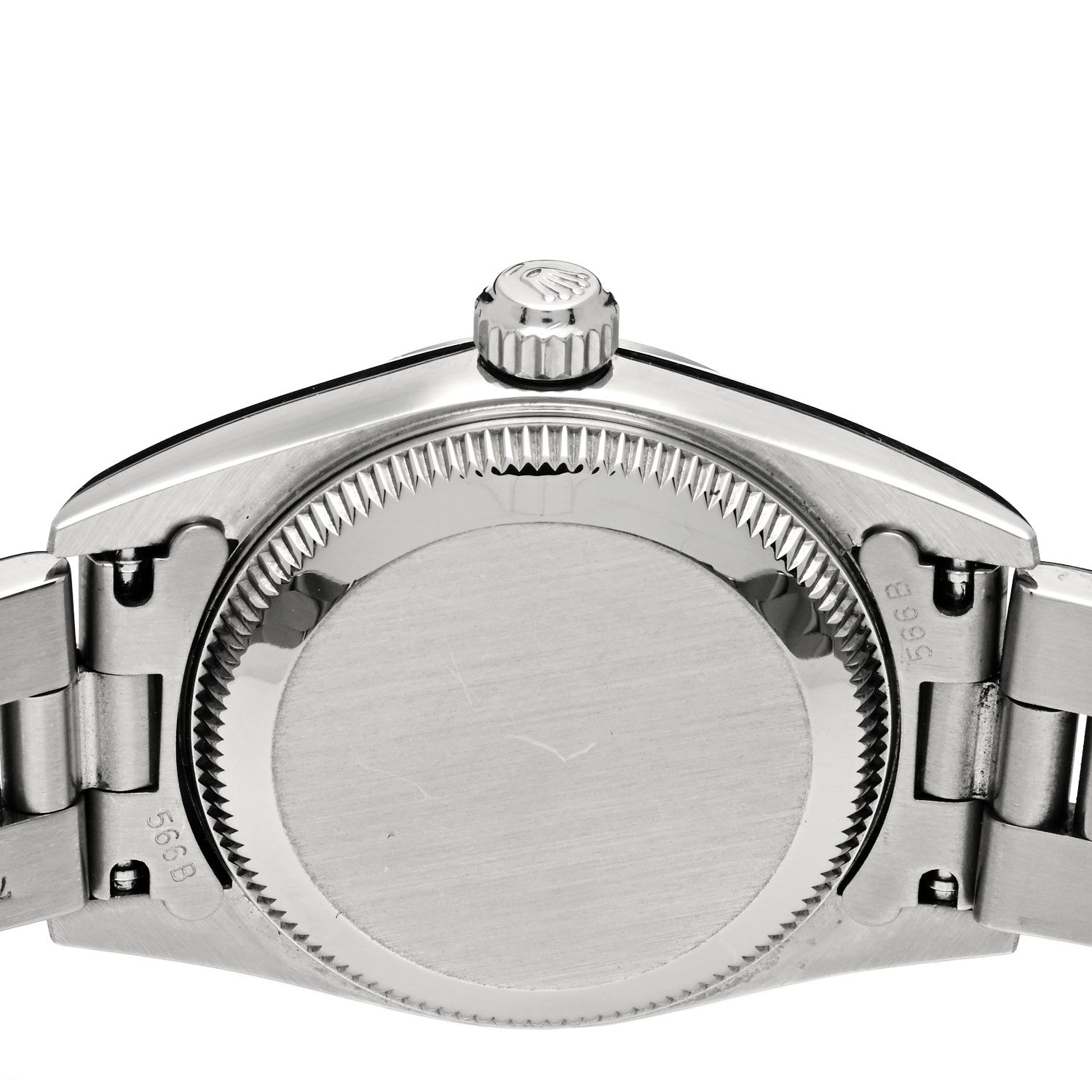 Rolex Stainless Steel 24mm Oyster Perpetual Watch Blue 76080 4 of 4