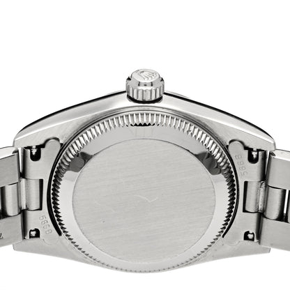 Rolex Stainless Steel 24mm Oyster Perpetual Watch Blue 76080 4 of 4