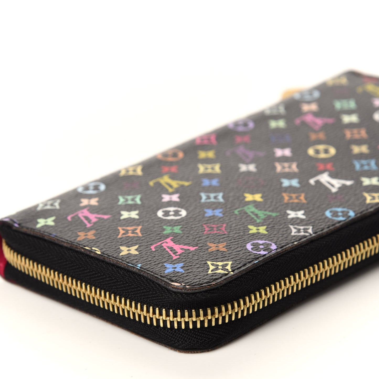 Monogram Multicolor Zippy Wallet Black Grenade