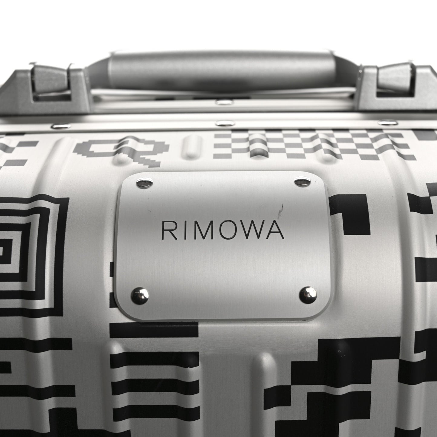 X RTFKT Polycarbonate Printed Original Twist Cabin Silver Black