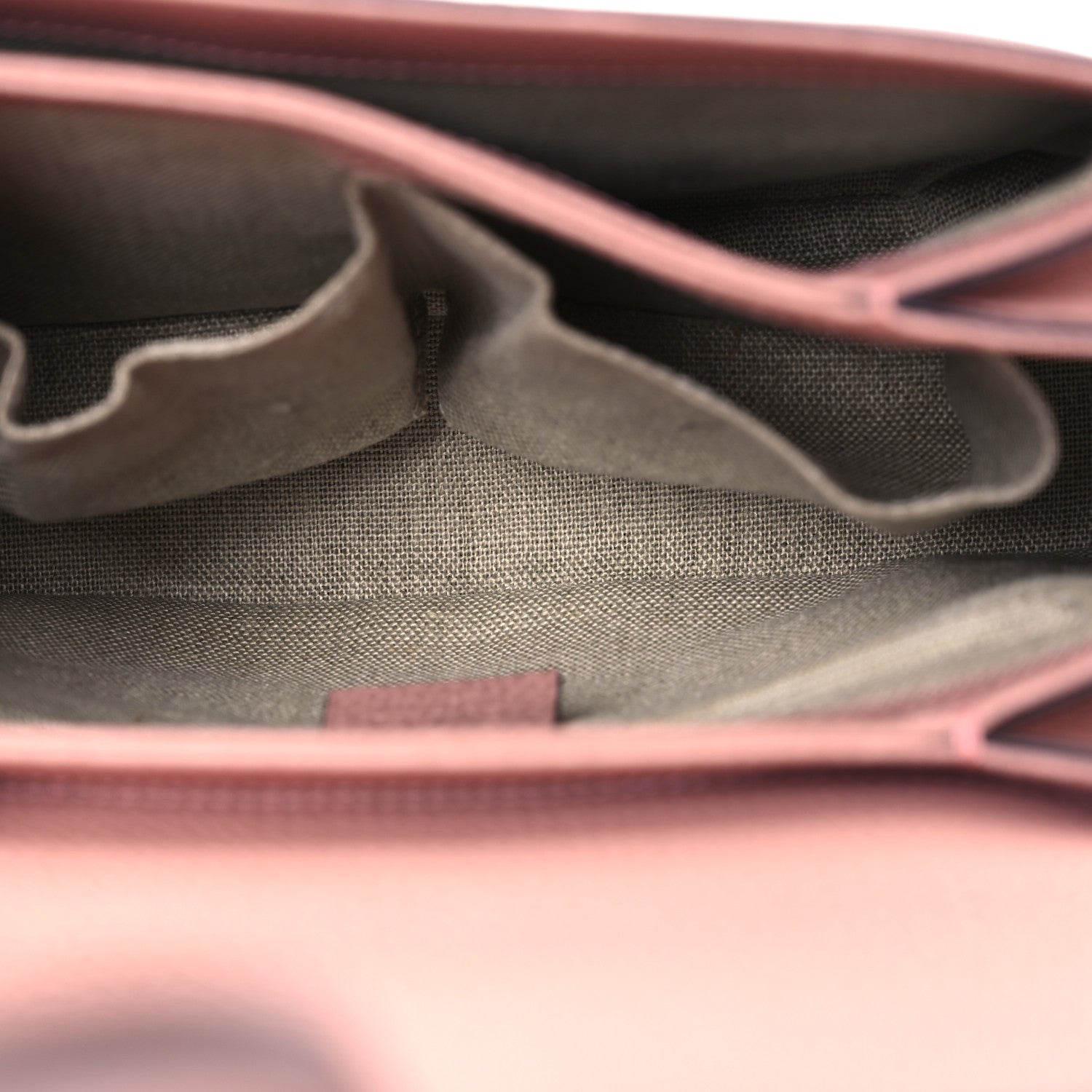 Gucci Dollar Calfskin Interlocking G Top Handle Shoulder Bag Soft Pink 6 of 16