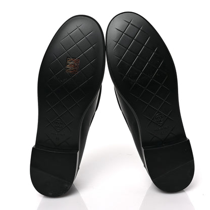 Chanel Lambskin Quilted CC Turnlock Loafers 41 Black 5 of 8