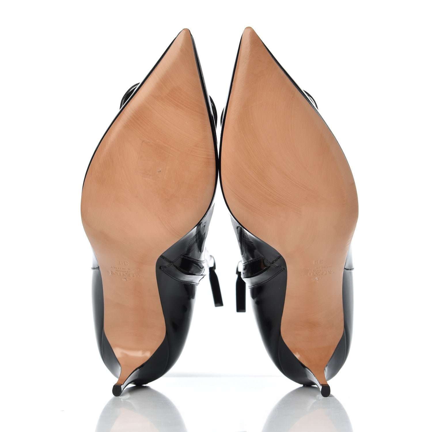 Valentino Garavani Patent VLogo 80mm Ankle Boots 39 Black 5 of 13