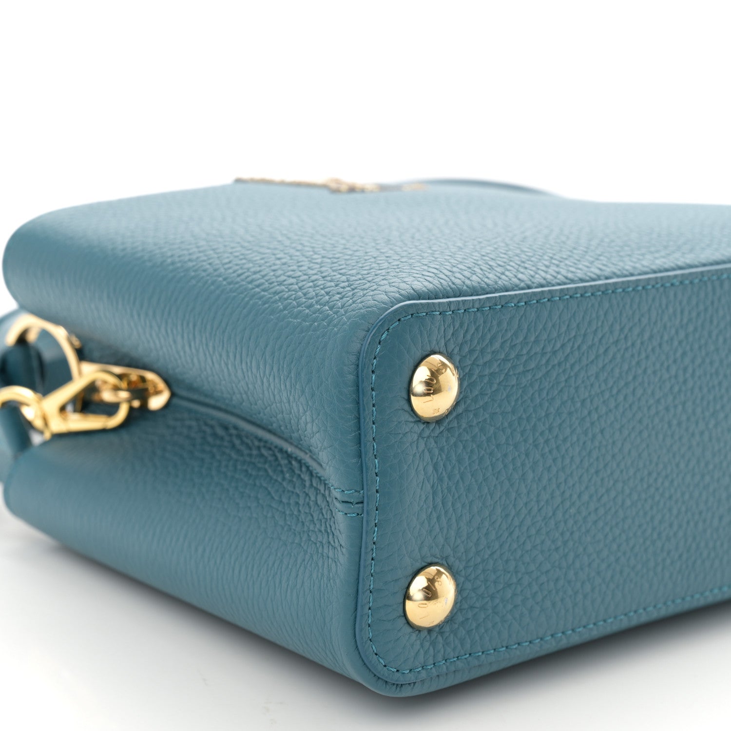 Louis Vuitton Taurillon Snakeskin Capucines BB Mallard 8 of 12