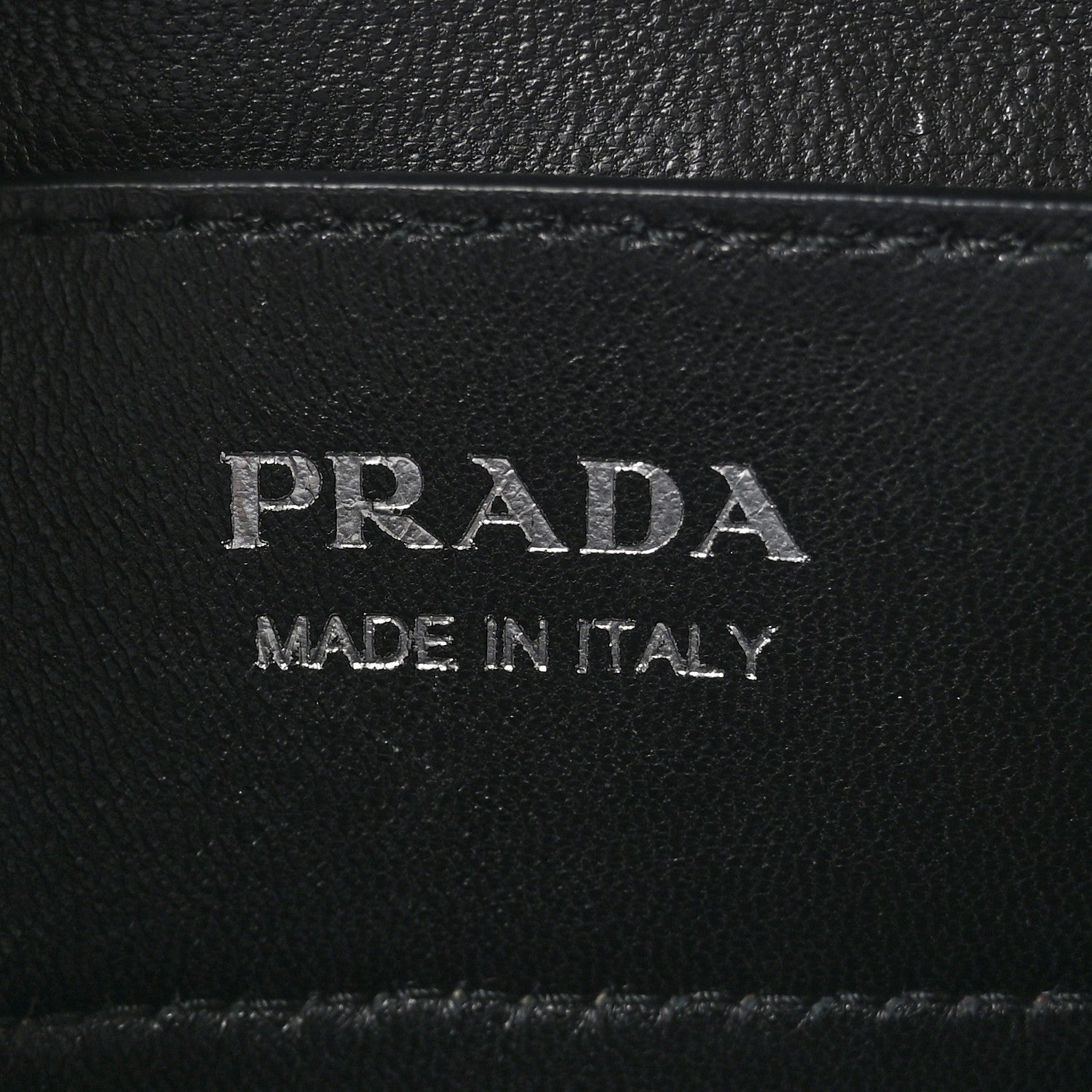 Prada City Calfskin Braided Medium Double Bag Black 6 of 9
