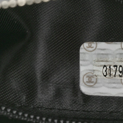 Chanel Satin Quilted Tassel Camera Case Black 7 of 10