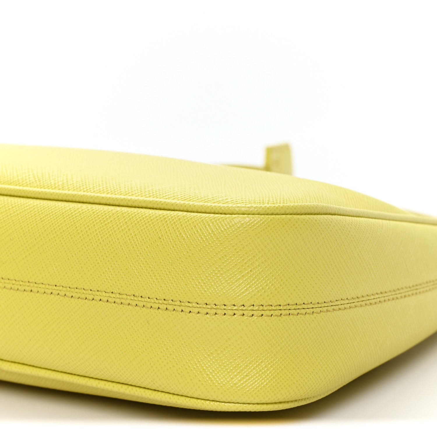 Prada Saffiano Lux Mini Re-Edition Shoulder Bag Cedro 10 of 10