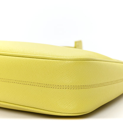 Prada Saffiano Lux Mini Re-Edition Shoulder Bag Cedro 10 of 10