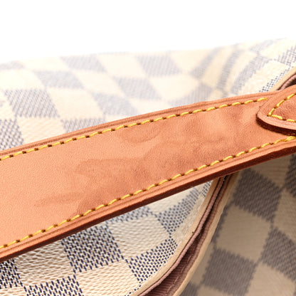 Louis Vuitton Damier Azur Graceful MM Rose Ballerine 11 of 11