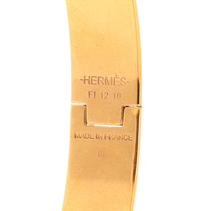 Hermes Matte Enamel Narrow Clic Clac HH Bracelet T5 Etain 4 of 7