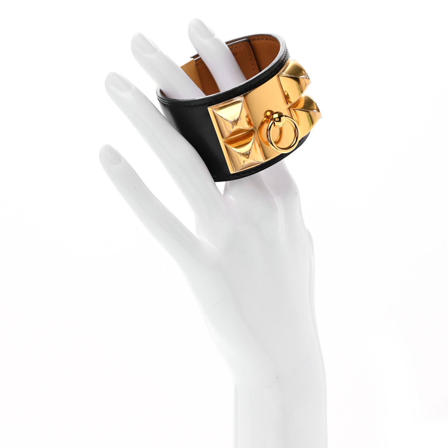 Hermes Swift Collier de Chien CDC Bracelet S Black 2 of 6