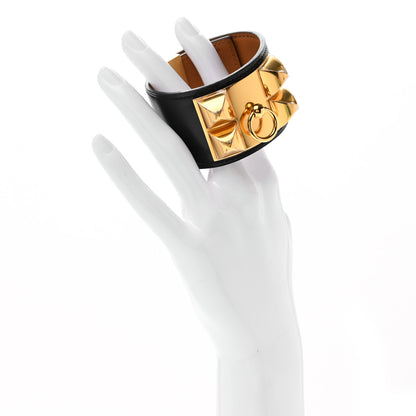 Hermes Swift Collier de Chien CDC Bracelet S Black 2 of 6
