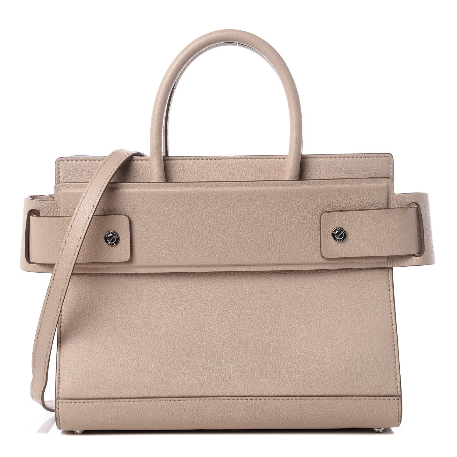Givenchy Grained Calfskin Small Horizon Satchel Nude Pink 1 of 9
