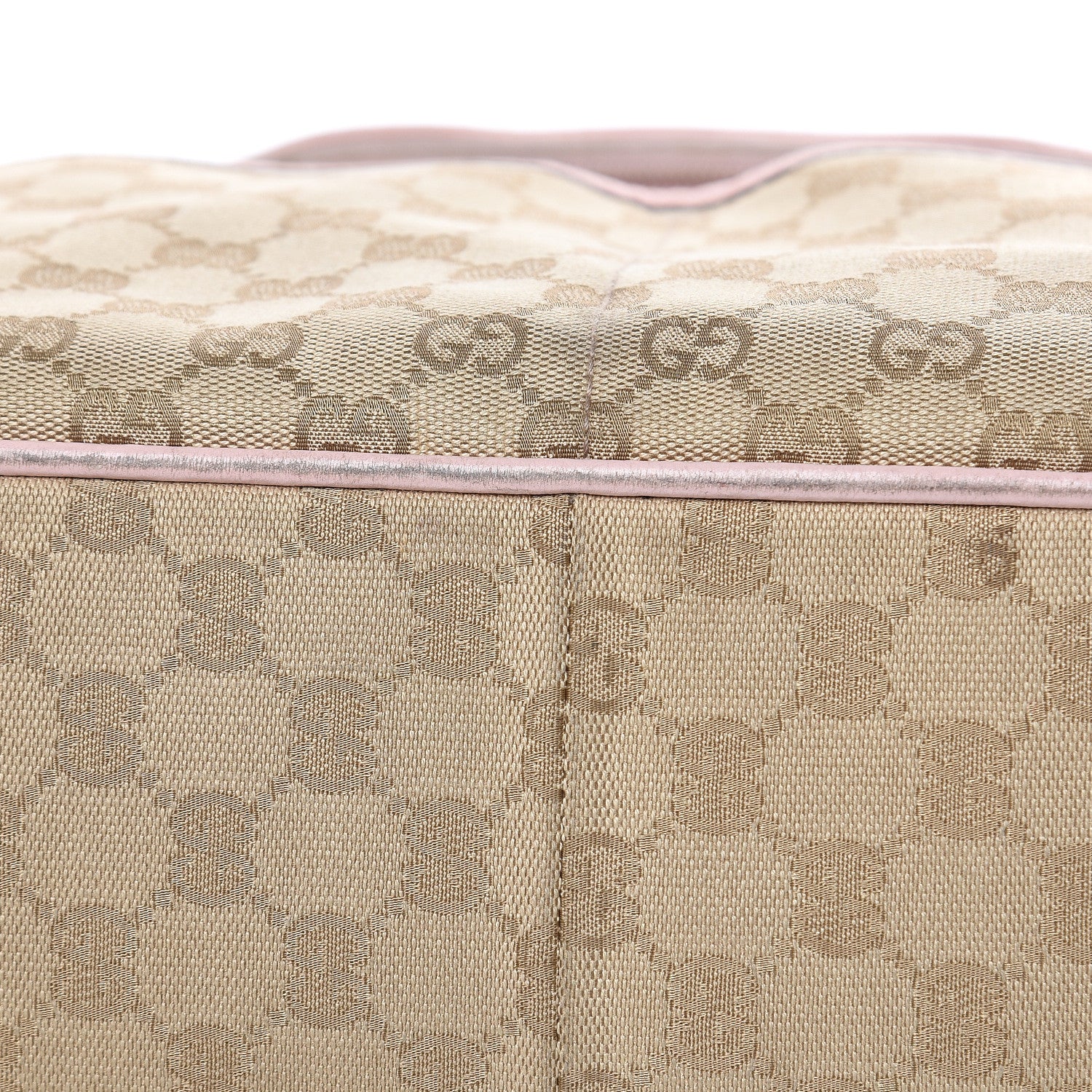 Gucci Monogram Web Diaper Bag Pink 19 of 22