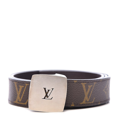 Louis Vuitton Monogram LV Cut Reversible Belt 85 34 1 of 7