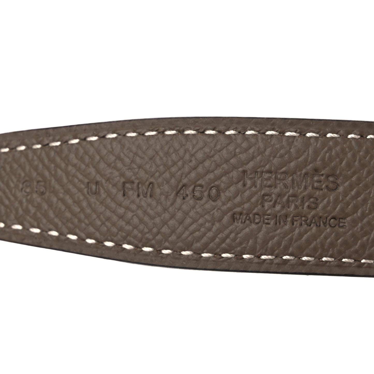 Swift Epsom 24mm H Torsade Belt 85 34 Etoupe Gold