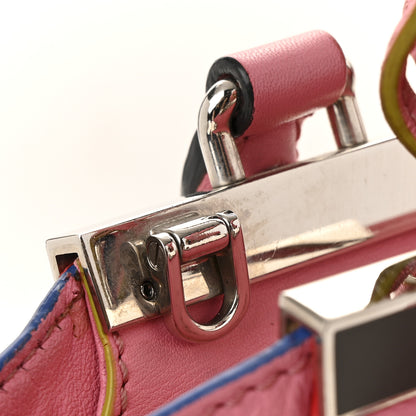 Fendi Vitello Dolce Mini 3jours Tote Pink 14 of 14