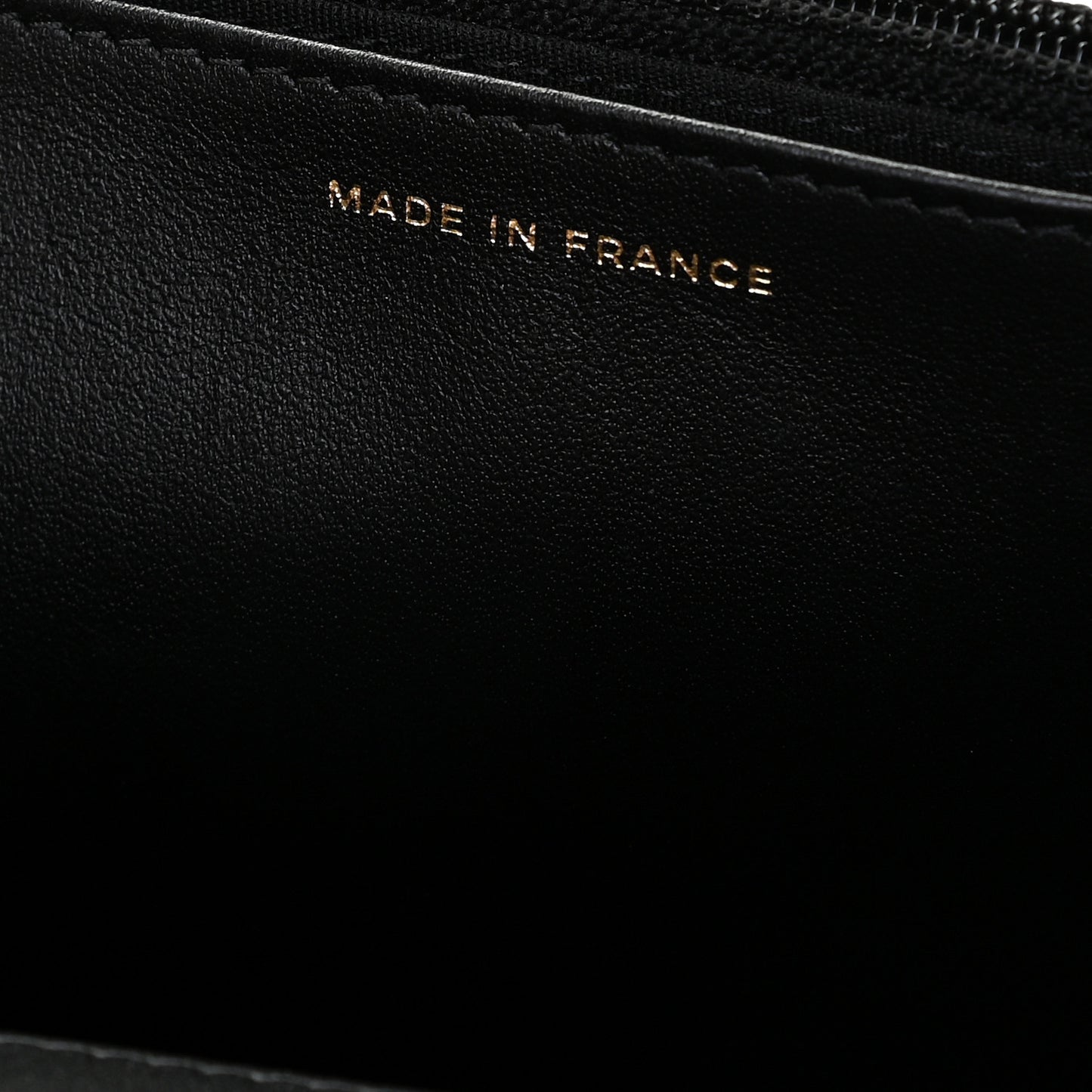 Caviar Quilted Boy Wallet On Chain WOC Black