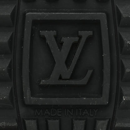 Louis Vuitton Suede Monogram Run Away Sneakers 38 Black 7 of 16