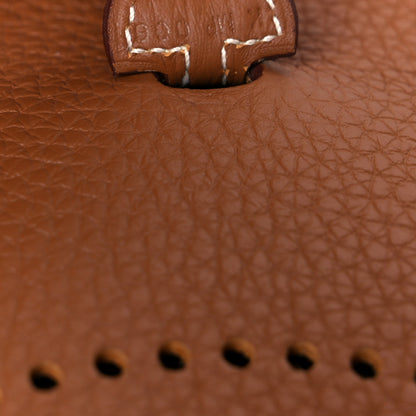 Hermes Taurillon Clemence Evelyne TPM Gold 7 of 12
