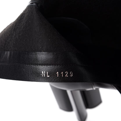 Louis Vuitton Patent Silhouette Ankle Boots 38.5 Black 10 of 10