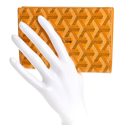 Goyard Goyardine Grenelle Passport Wallet Yellow 2 of 7