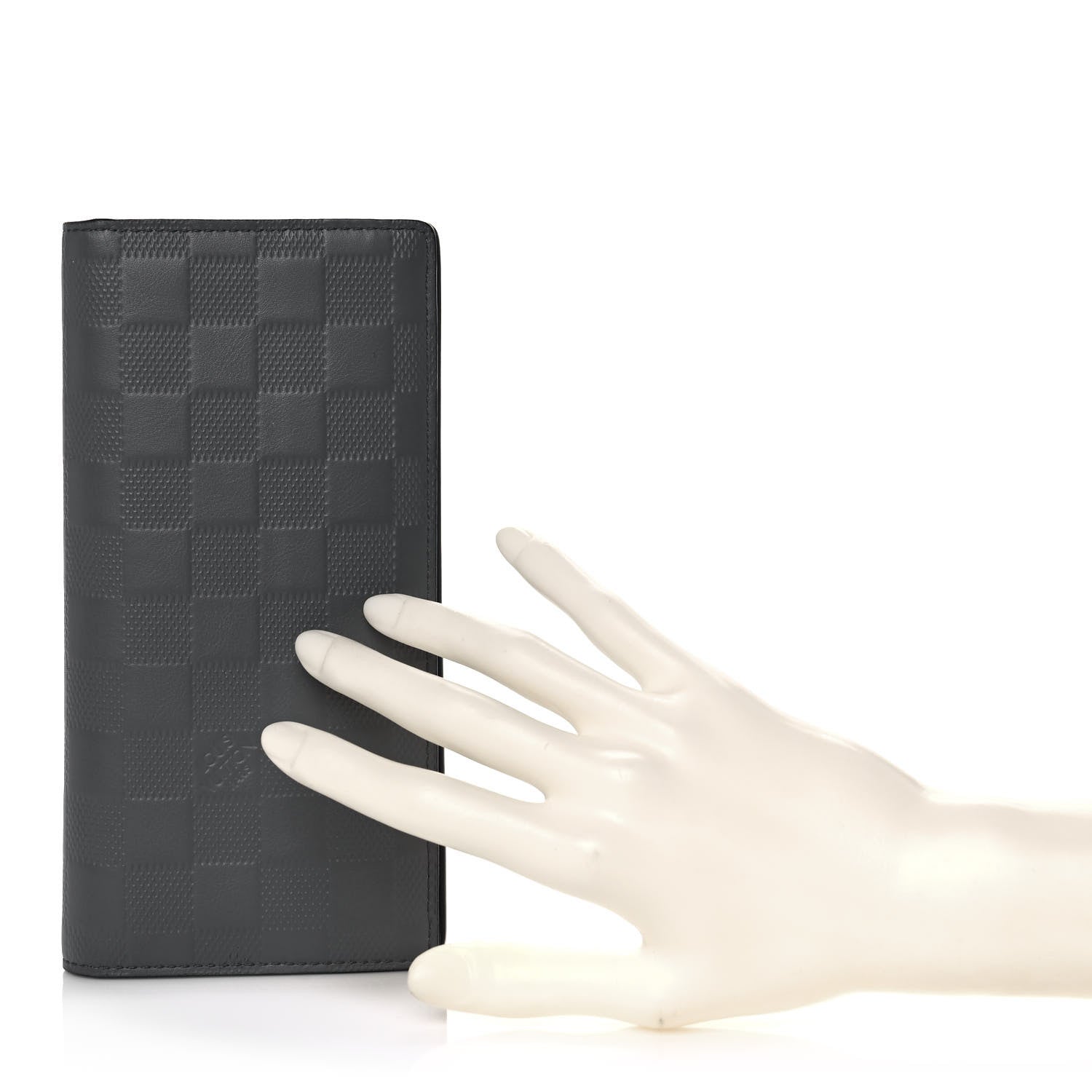 Louis Vuitton Damier Infini Brazza Wallet Lunar Onyx 2 of 9