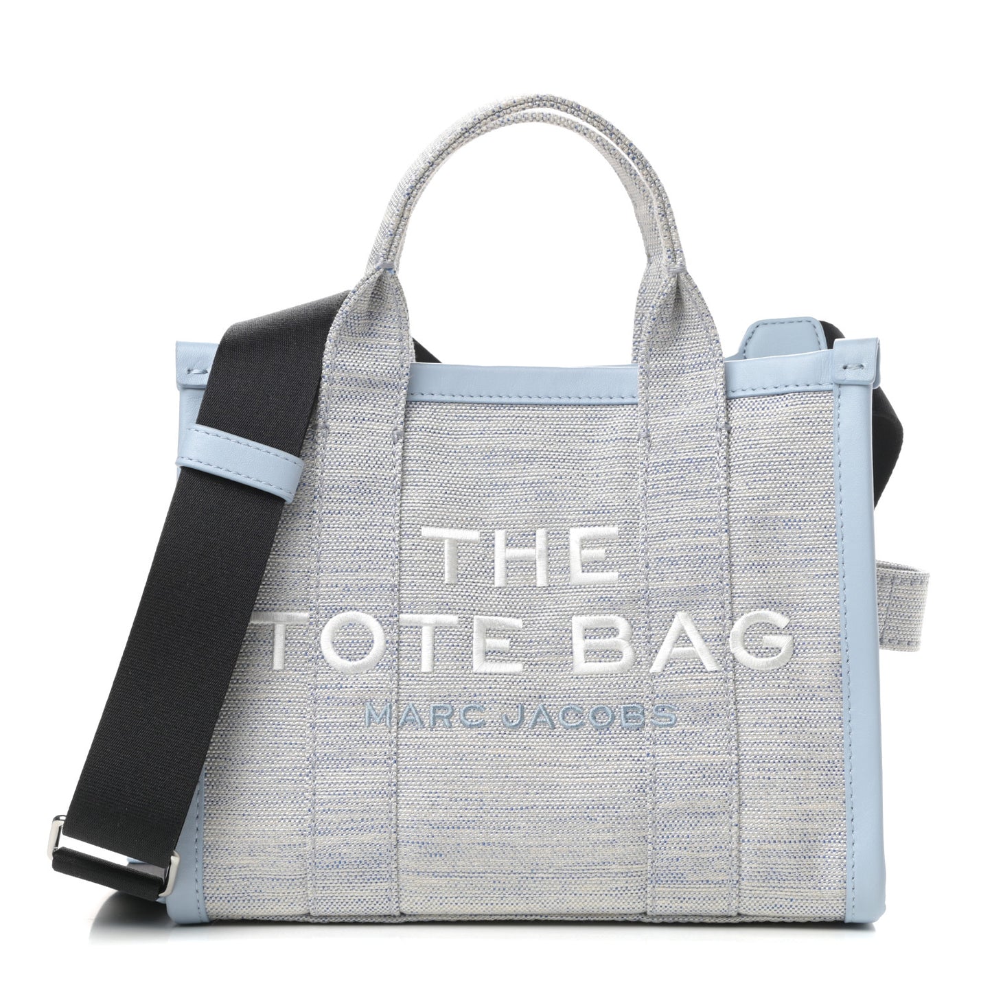 Canvas Small Summer Tote Bag Blue