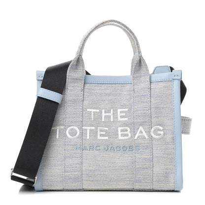 Marc Jacobs Canvas Small Summer Tote Bag Blue 1 of 9