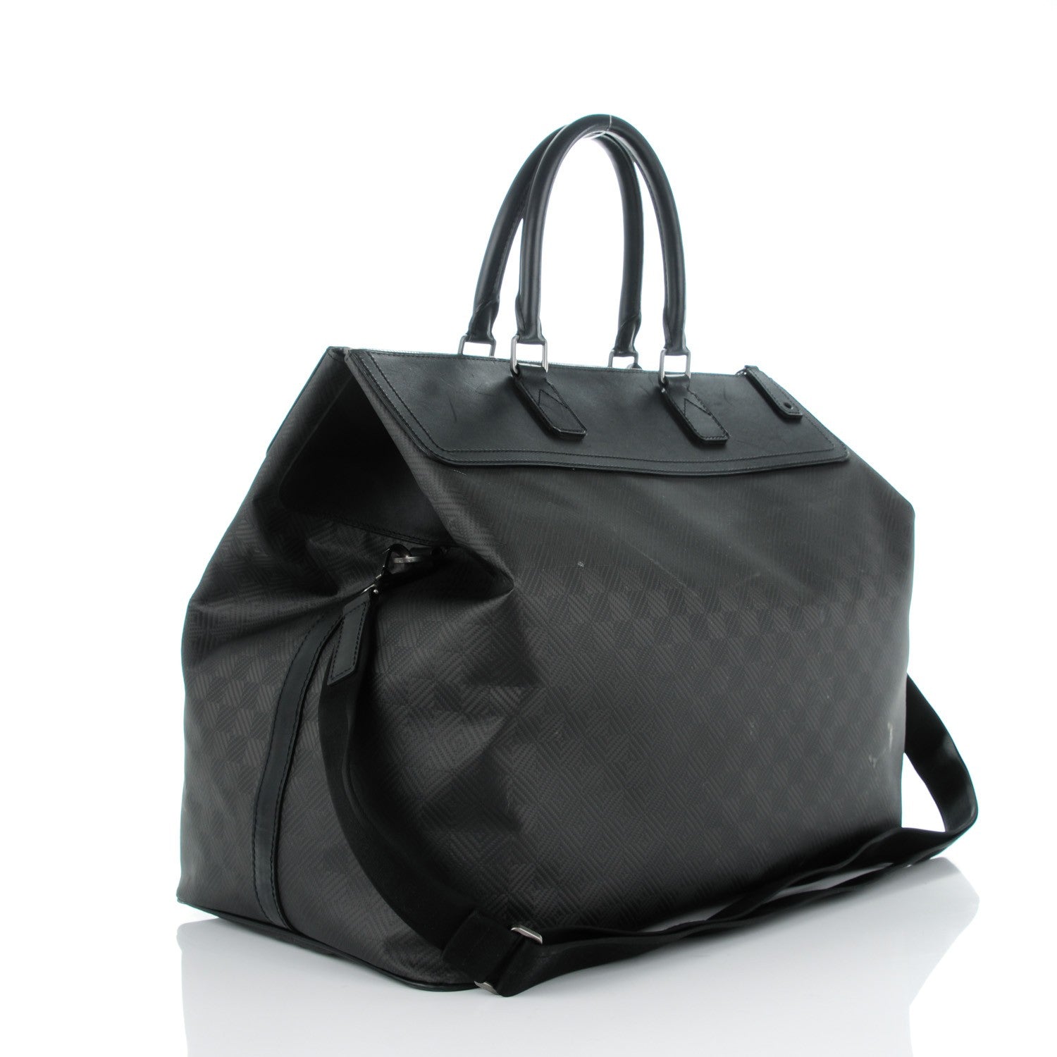 Louis Vuitton Damier Carbone Weekender GM I8 3 of 9