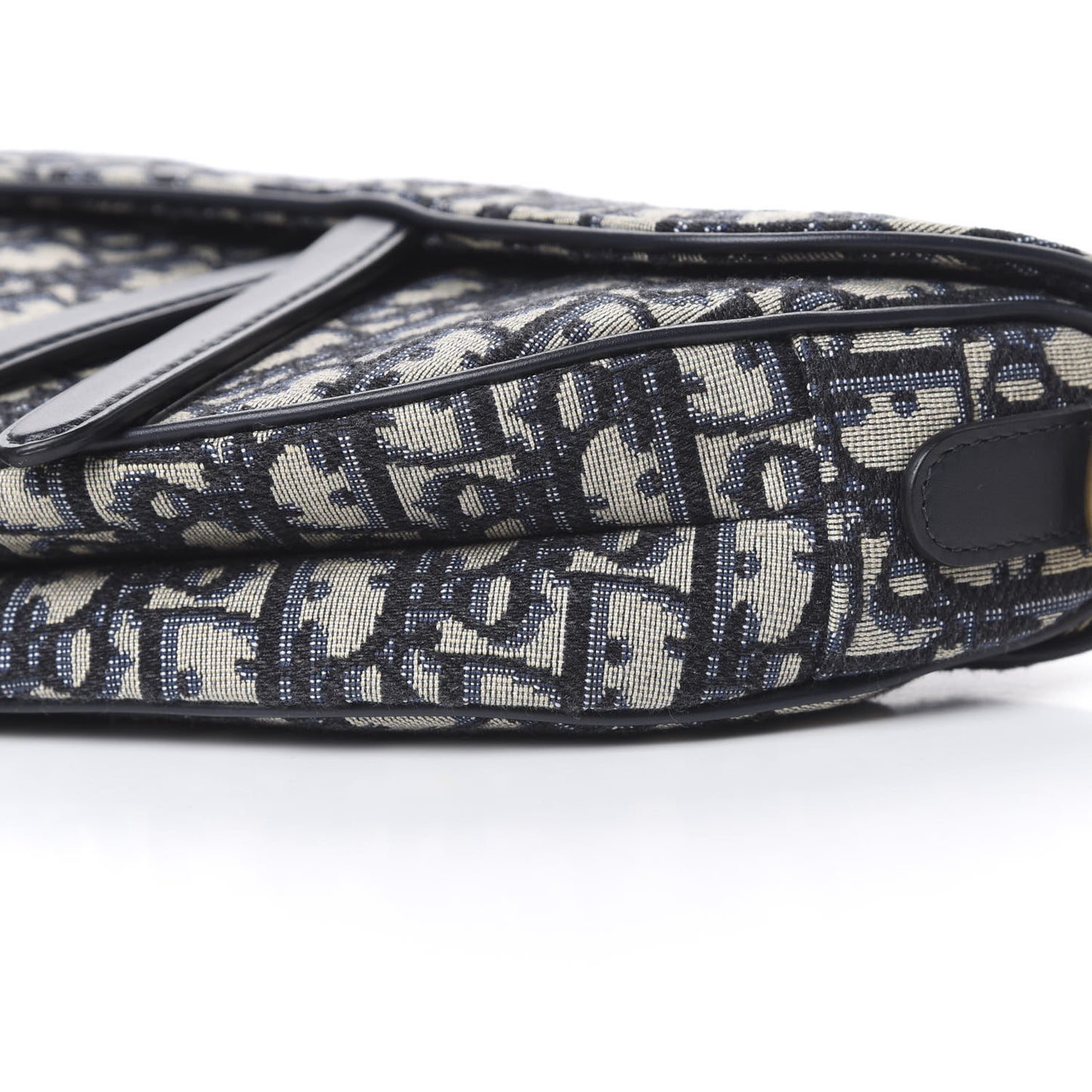 Oblique Saddle Bag Blue