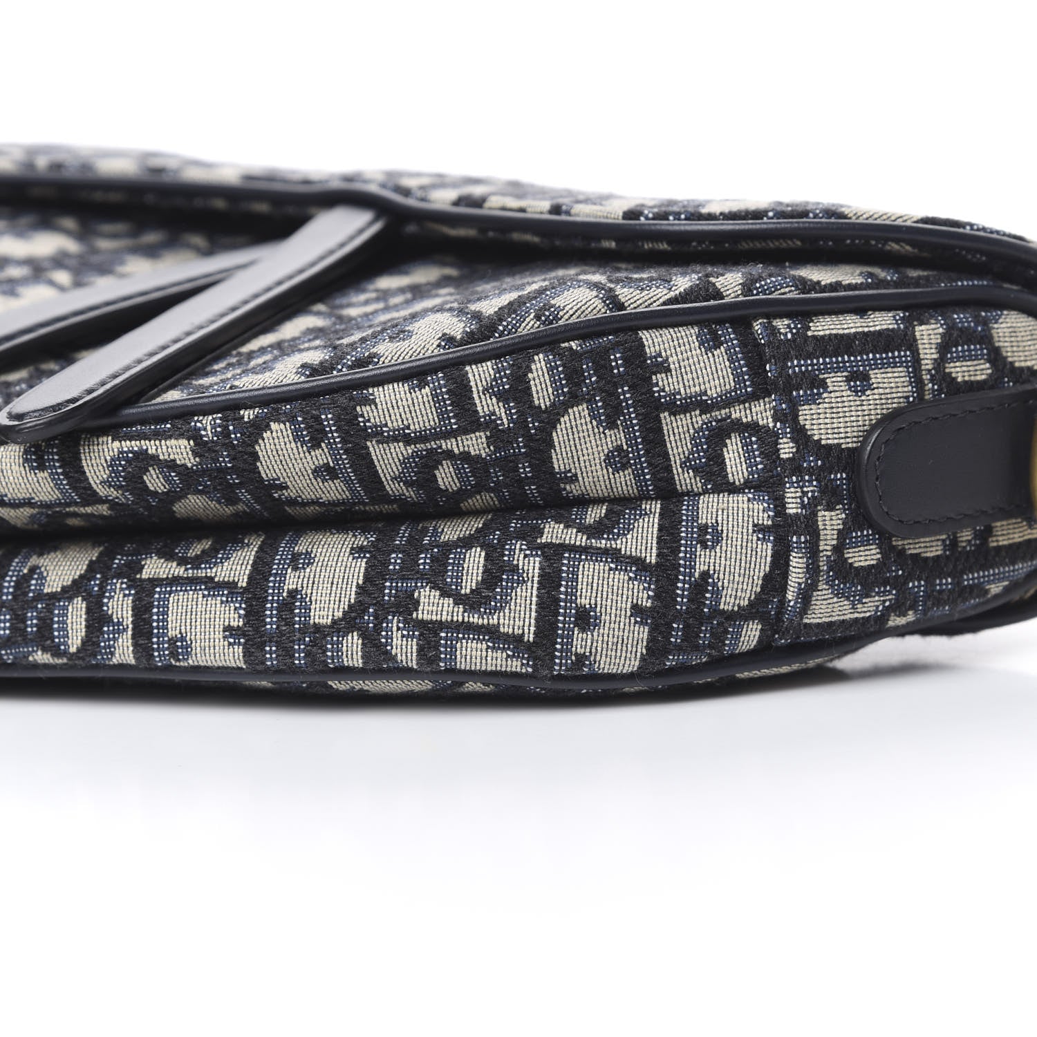 Christian Dior Oblique Saddle Bag Blue 9 of 9