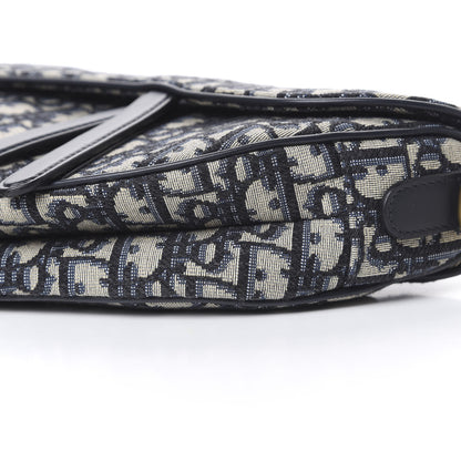 Christian Dior Oblique Saddle Bag Blue 9 of 9