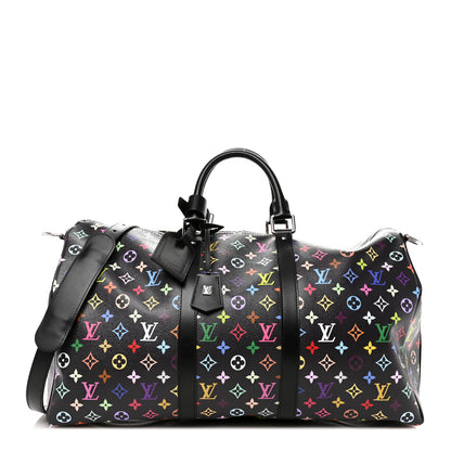 Louis Vuitton LV X TM Monogram Multicolor Keepall Bandouliere 50 Black 1 of 7